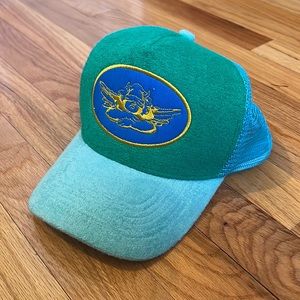 Boys Lie Green/Blue Trucker Hat